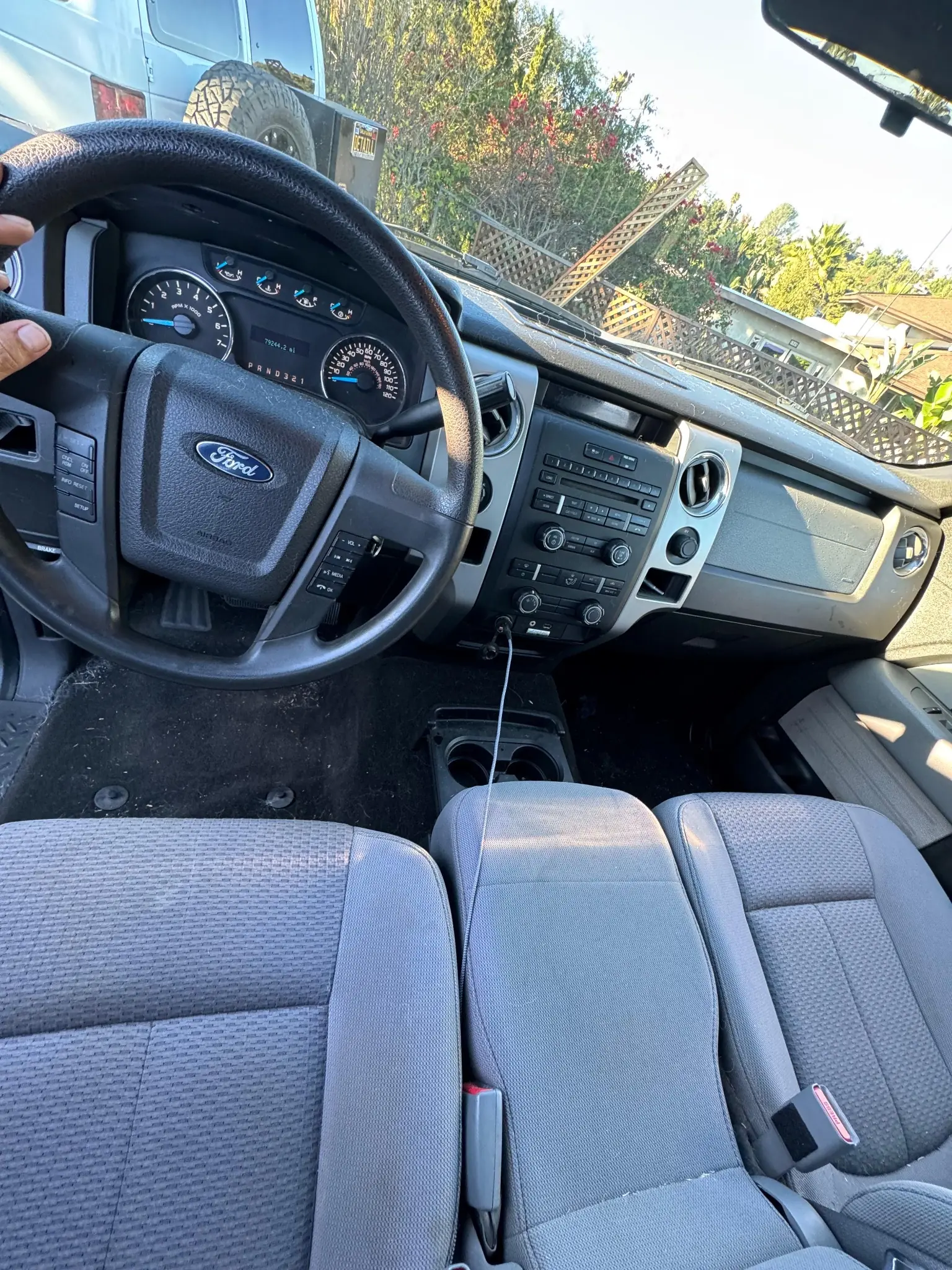 Interior detailing result